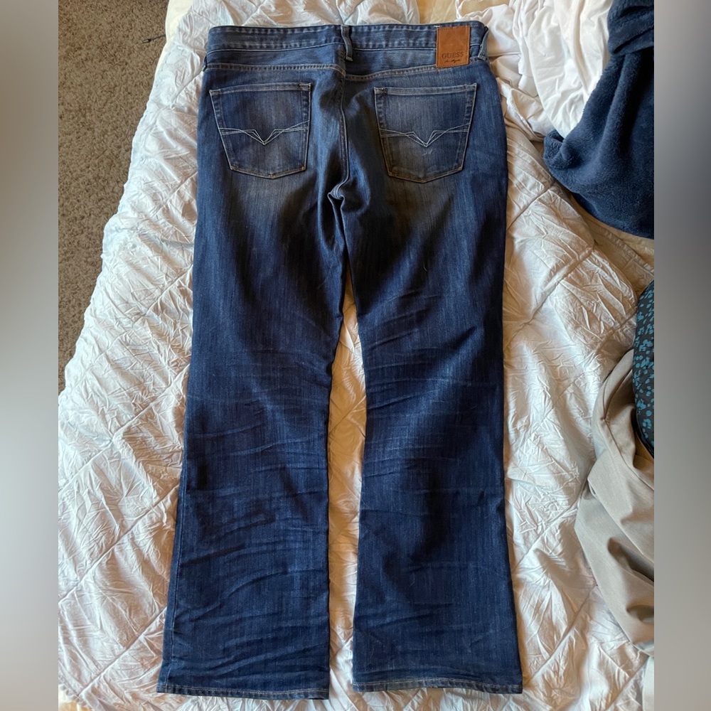 Guess Jeans denim Falcon Slim fit Bootcut 34x32 new without tags